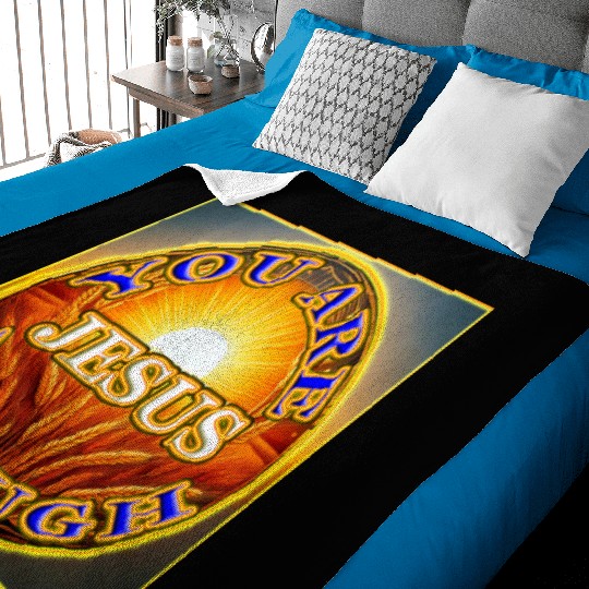 You Are Enough JESUS - 2 - Let Your Friends Know! Baby Blankets