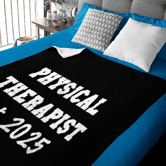 Physical Therapist Graduation Gift - PT Est. 2025 Baby Blankets