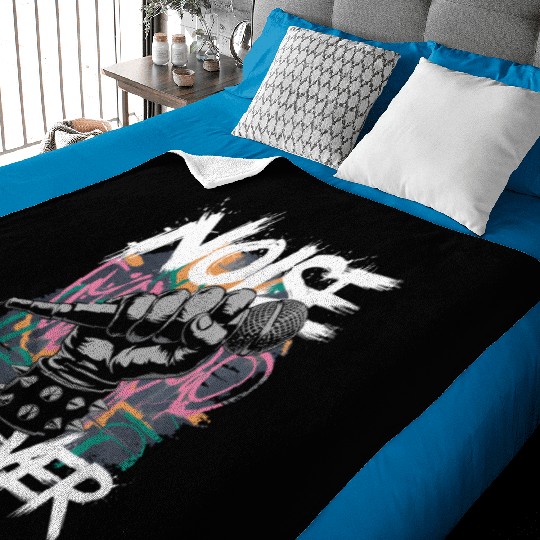 Noise Forever Punk Rock Metal Music Baby Blankets