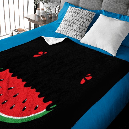 Hello Summer Watermelon Sweet Summer Baby Blankets
