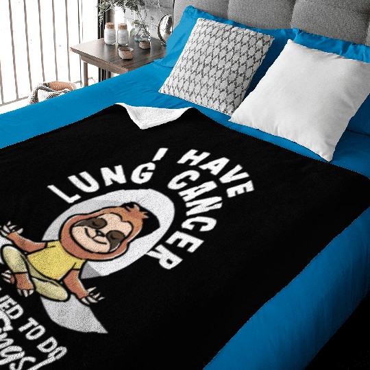 Lung Cancer Awareness Weird Things Baby Blankets