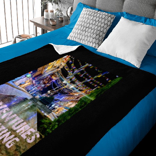 ADVENTURES AWAITING Baby Blankets