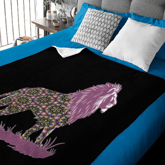 Star of David Pattern 1 Lion of Judah Baby Blankets