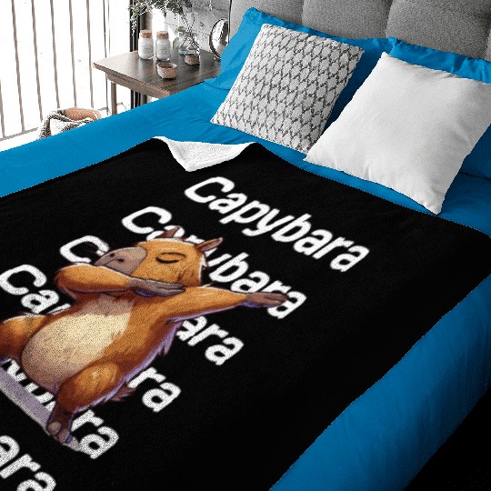 Capybara Baby Blankets