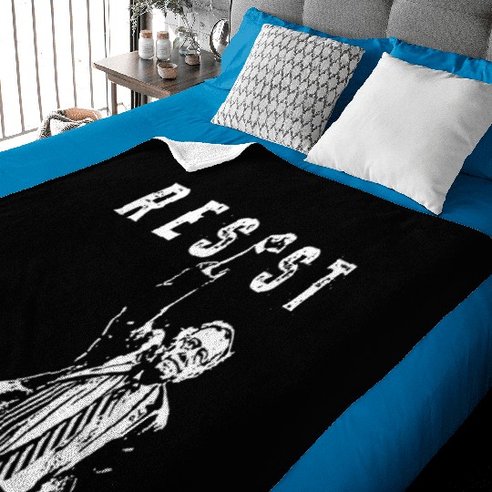 RESIST Bernie Sanders Freedom US National Service Baby Blankets