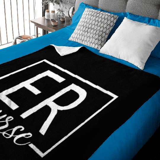 Er Nurse Emergency Room Nurse Baby Blankets