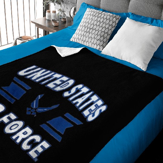 US Air Force 17 Baby Blankets