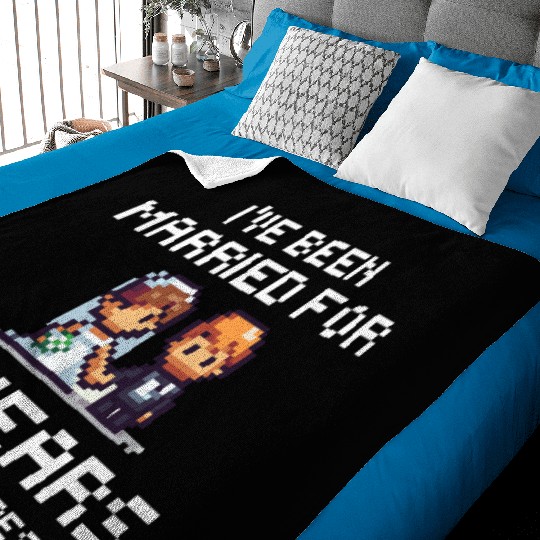 Couples Married 40 Years - Funny 40th Wedding Anni Baby Blankets