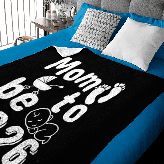 Mom To Be 2026 Baby Arrival Announcement Baby Blankets