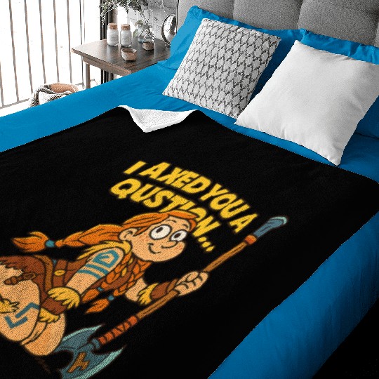 Medieval Knight, Wizard and Monster Baby Blankets