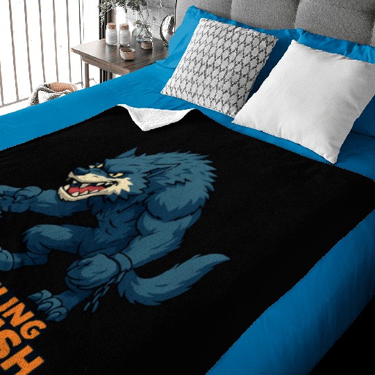 Medieval Knight, Wizard and Monster Baby Blankets