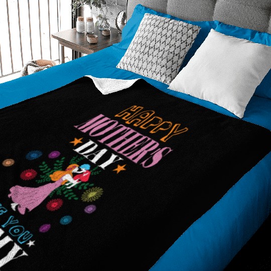 Happy Mother's Day – Love You Mommy Gift Baby Blankets