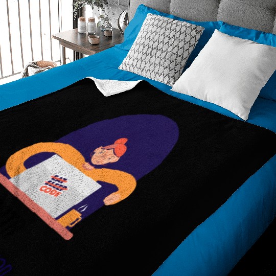 DATA IS THE NEW BACON Baby Blankets