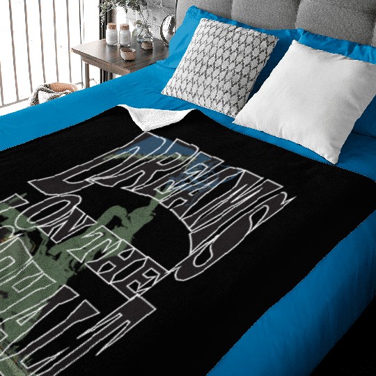 Dream on the Asphalt Baby Blankets