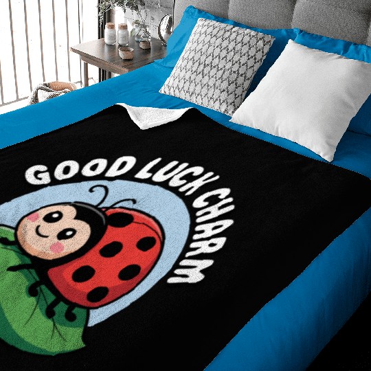 Lucky Ladybug Baby Blankets