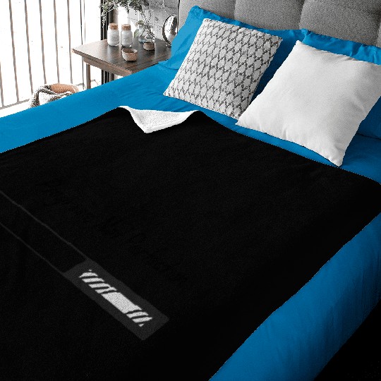 Progress Not Perfection – Growth Bar Design Baby Blankets