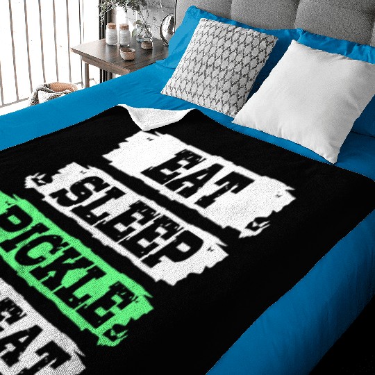 Pickles Vegan Food Pickle Baby Blankets