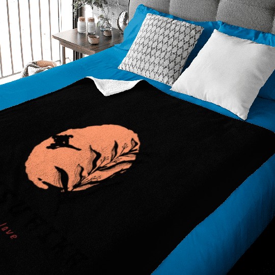 Toxic Love Baby Blankets