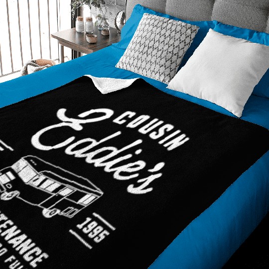 Cousin Eddie s RV Maintenance Funny Movie Baby Blankets