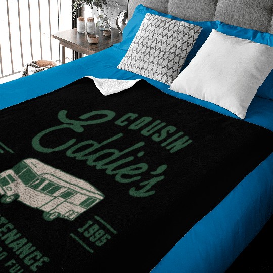 Cousin Eddie s RV Maintenance Funny Movie Baby Blankets