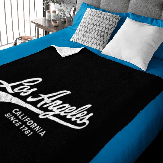 Los Angeles Limited Edition Since 1781 Baby Blankets