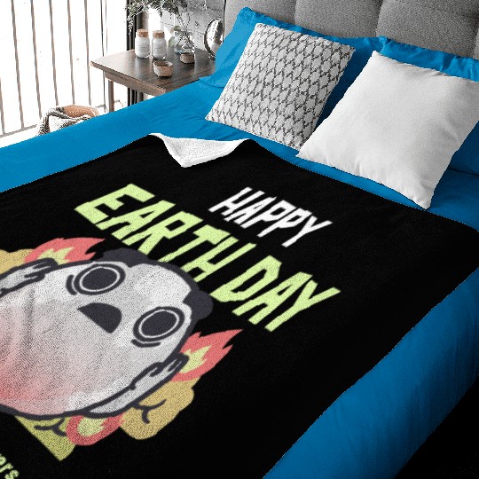 Funny Earth Day Meme - Signed by The Litterers Baby Blankets