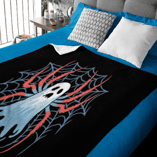 Ghost Spider Scream Baby Blankets