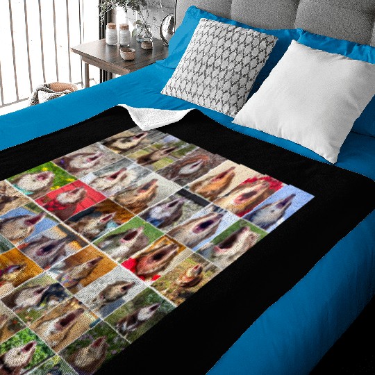 Bark Collage Baby Blankets