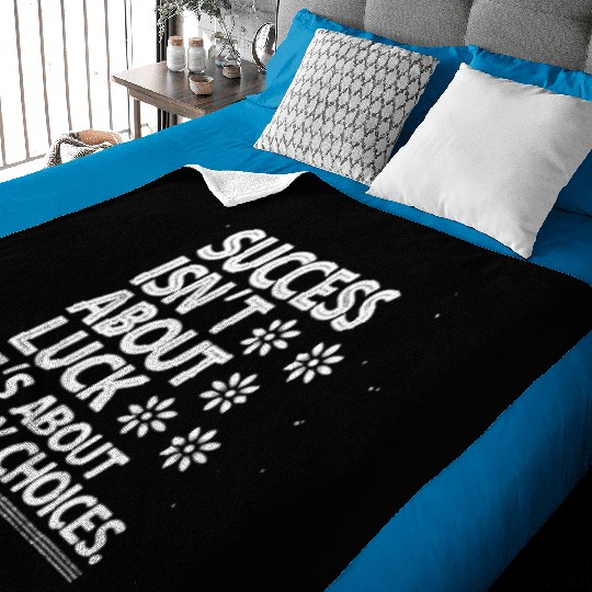 Inspirational Positive Quote Baby Blankets