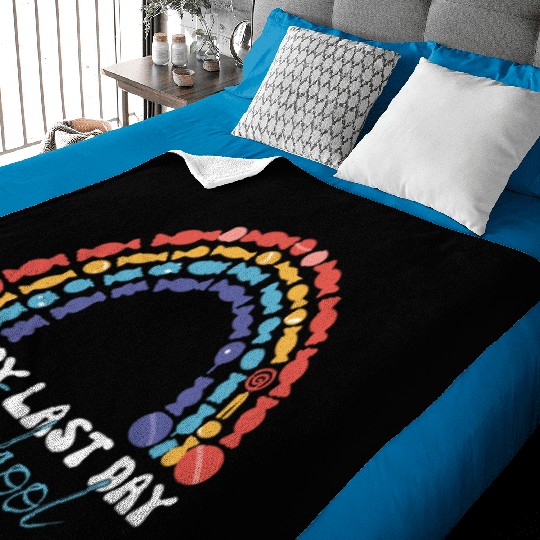 Happy Last Day Of School Teacher Women friend Baby Blankets