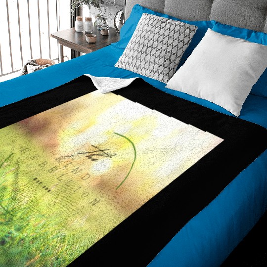 The Kind Rebellion – Grass & Sun Logo (2025) Baby Blankets