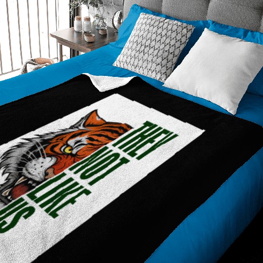 Fearless Tiger - They Not Like Us Baby Blankets