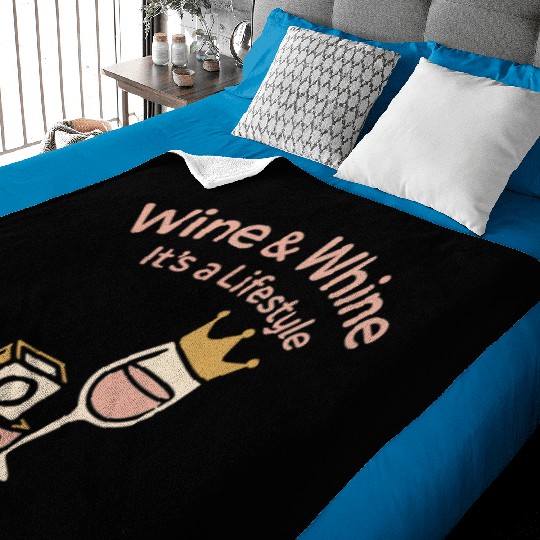 Single Mom Life Chaos Coordinator Wine Coffee Baby Blankets