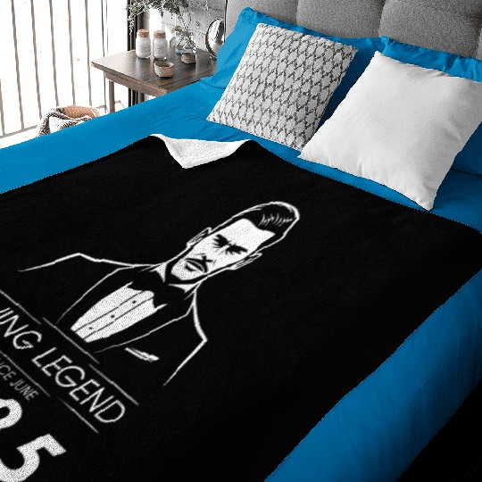 40th birthday Living Legend (GENT) since 06/1985 Baby Blankets