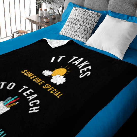 Sped Teacher Education Autism Baby Blankets