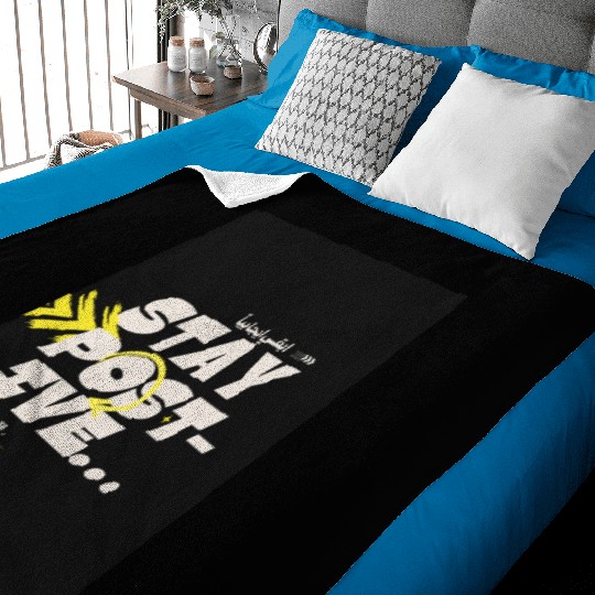 Stay Positive | Motivational Aesthetic Baby Blankets