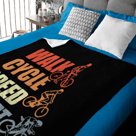 Cycling Routine Baby Blankets