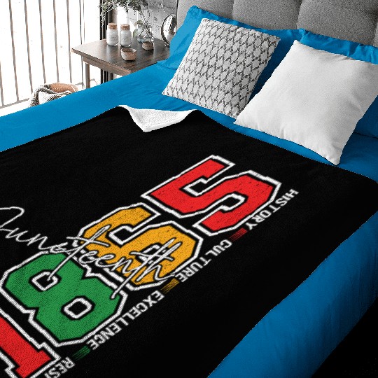 1865 Juneteenth Baby Blankets