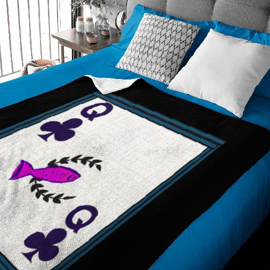 The Royal Fish Baby Blankets