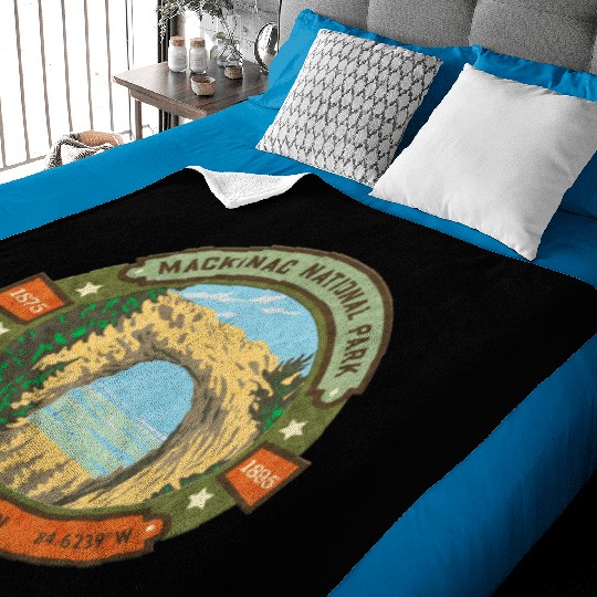 Mackinac Island Baby Blankets