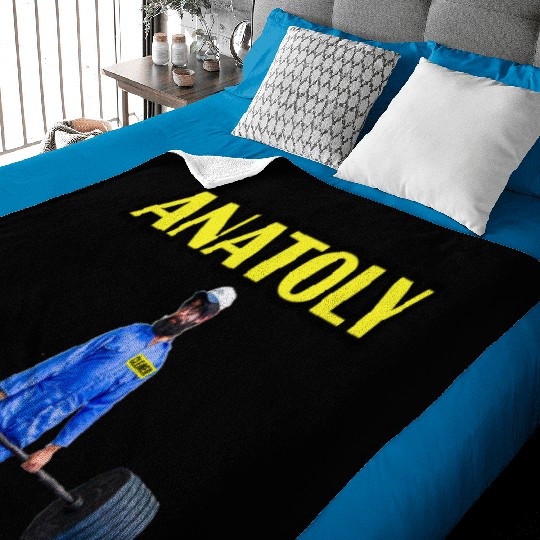 Anatoly Gym Cleaner Baby Blankets