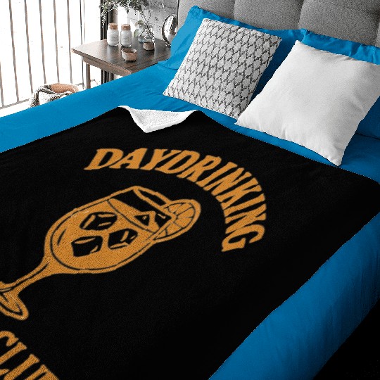 Daydrinking Soociial Clubb – Funny Cocktail Design Baby Blankets