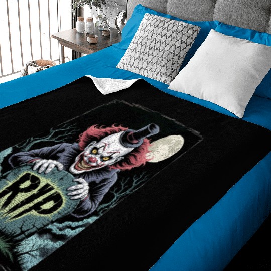 Halloween Horror Scary Thriller Trick Or Treat Baby Blankets