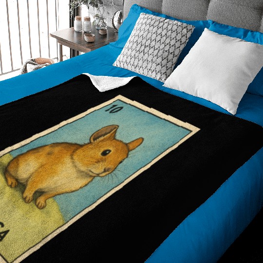 LA PICA - THE ROCK RABBIT - LA LOTERÍA Baby Blankets