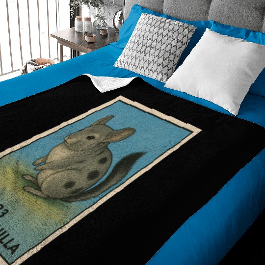 LA CHINCHILLA - THE CHINCHILLA - LA LOTERÍA Baby Blankets