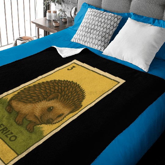 EL ERIZO - THE HEDGEHOG - LA LOTERÍA Baby Blankets