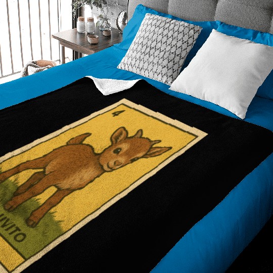 EL CHIVITO - THE BABY GOAT - LA LOTERÍA Baby Blankets