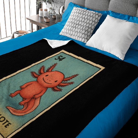 EL AXOLOTE - THE AXOLOTL - LA LOTERÍA Baby Blankets