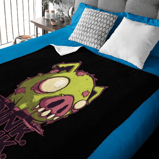 Zombie Pig – Oink Oink Horror Design Baby Blankets
