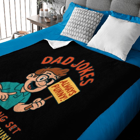Funny Dad Jokes Baby Blankets – Always Punny!